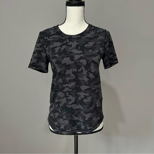 LULULEMON | Long Distance Heritage Camo Short Sleeve Tee, Sz 4